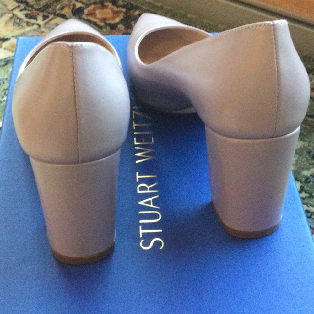 NEW! Stuart Weitzman Women's Purple Heels - Picture 4 of 6
